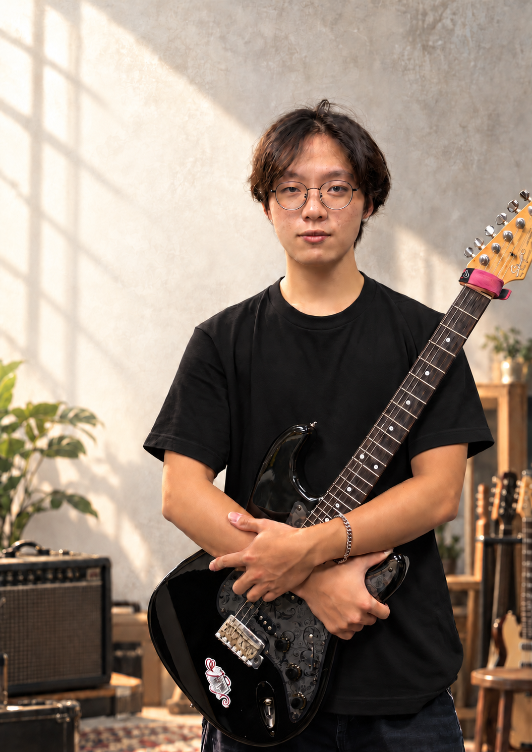 陳弘維,主修吉他、電吉他、烏克麗麗
